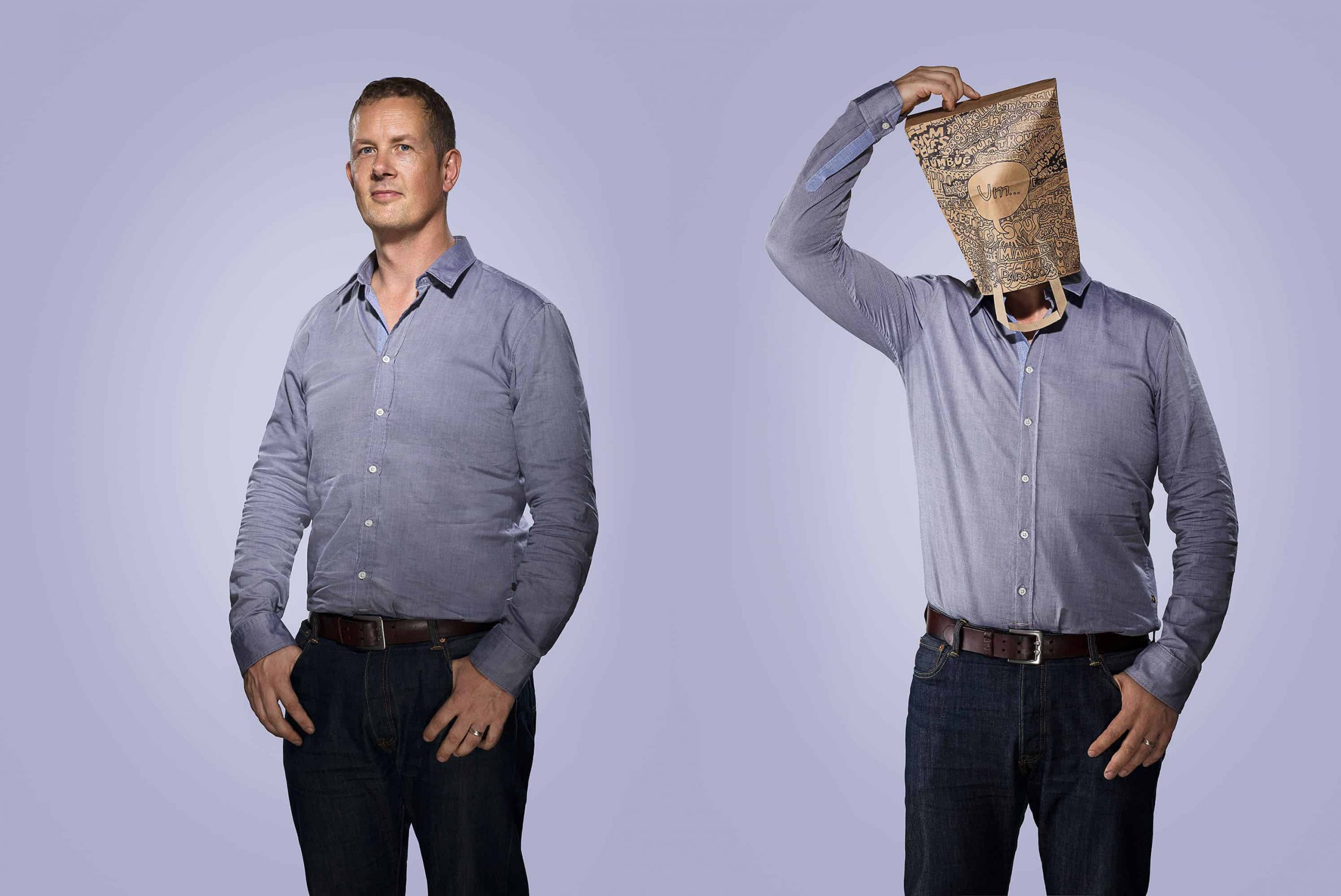 Bagsie Photo - With and Without Bag