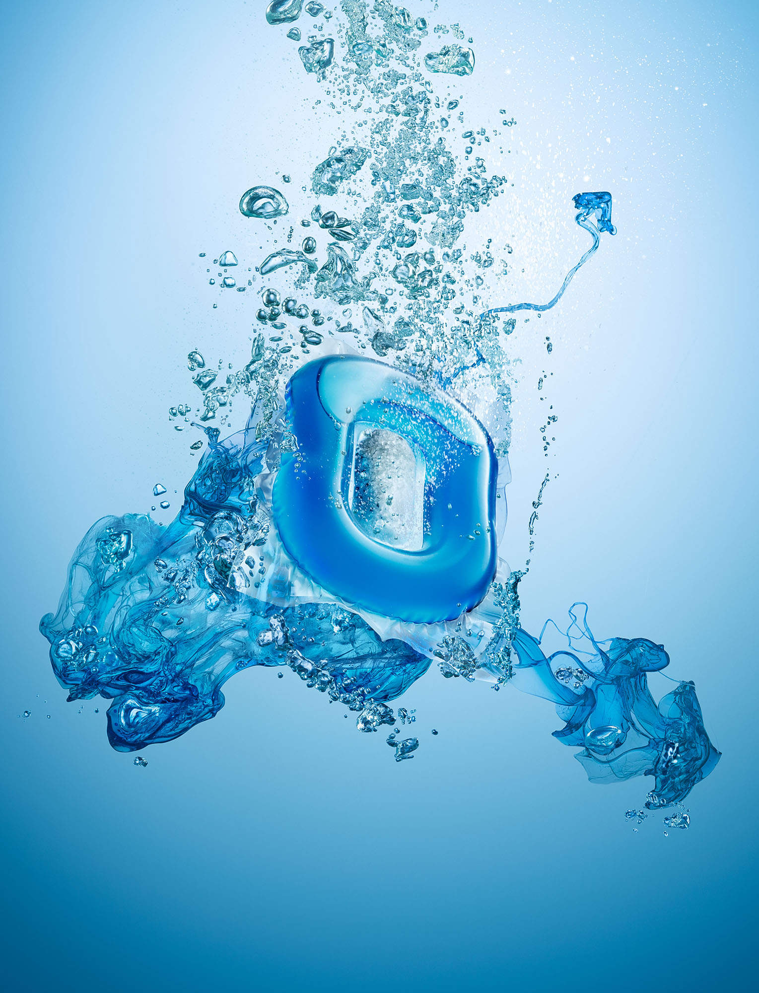 Unilever Laundry Detergent Skip Capsule Liquid Flash