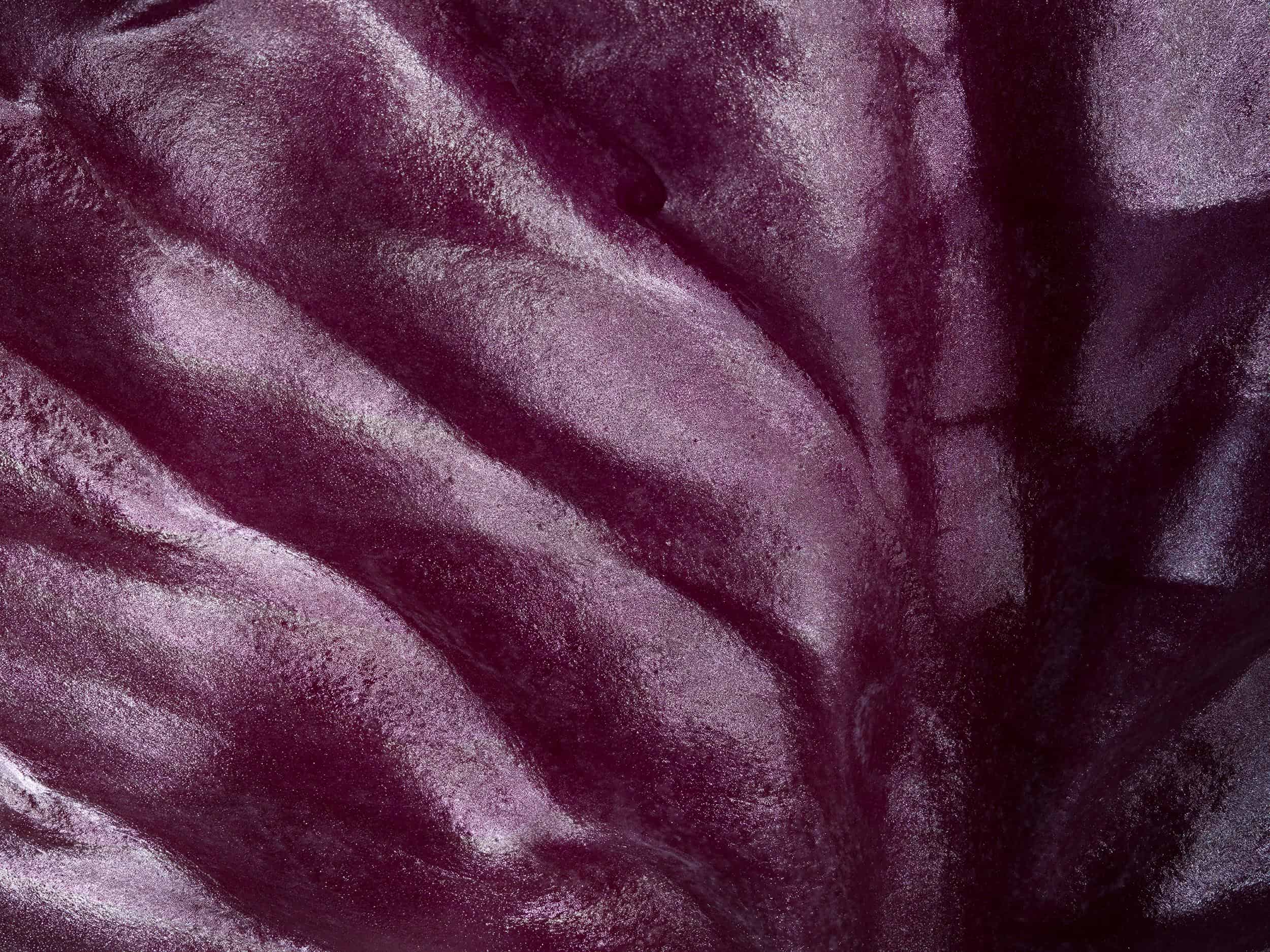 Macro image of red cabbage by still life photographer, Jonathan Knowles.